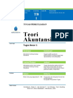 Teori Akuntansi: Tugas Besar 1