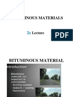 Bituminous Materials
