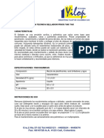 Ficha Tecnica Sellador Pisos Tak Tax-2015