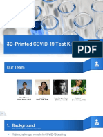 3D-Printed COVID-19 Test Kit
