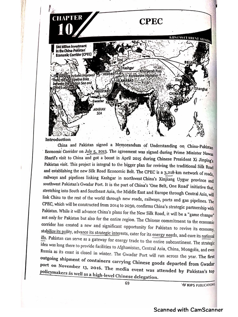 Cpec Comprehensive Notes | PDF