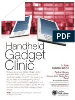 Handheld Gadget Clinic
