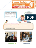 Comunicación Linguistica y No Linguistica para Cuarto Grado de Primaria