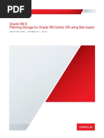Oracle VM 3: Planning Storage For Oracle VM Centric DR Using Site Guard