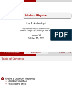 Modern Physics: Luis A. Anchordoqui