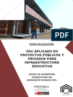 VDC Aplicado en Proyectos Publicos y Privados para Infraestructura Educativa