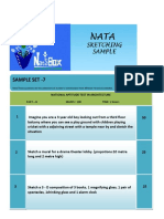 Nata Sample Papers -7(Sketching)