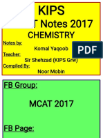 Chemistry Notes by Komal Yaqoob