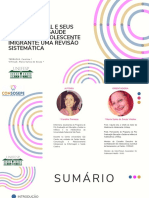 Estigma Social e Seus Impactos Na Saúde Mental Do Adolescente Imigrante - Uma Revisão Sistemática.