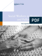 Social Workers in Hospice and Palliative Care: Occupational Profile