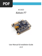 Holybro Kakute F7 Manual