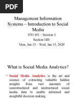 Management Information Systems - Introduction To Social Media