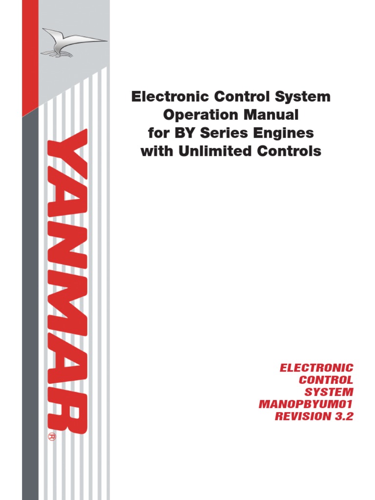 Electronic Control System Operation Manual For BY Series Engines With Unlimited Controls PDF