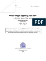 Electricity Consumption Scheduling With Energy Storage, Home-Based Renewable Energy Production and A Customized Dynamic Pricing Scheme