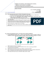 Anwar@must - Edu.pk: Note: Following Instructions Must Be Followed Throughout The Paper