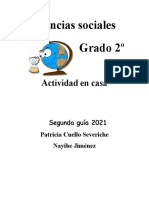 Sociales Segunda Guia 2021