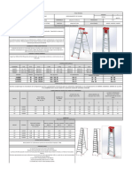 FT Escalera de Tijera en Aluminio Meseta Plastica Tipo Iii