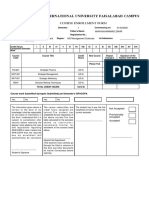 Course Enrolment Form