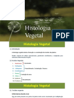 Histologia Vegetal: Tecidos e Estruturas