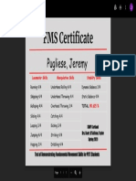 Fms Certificate