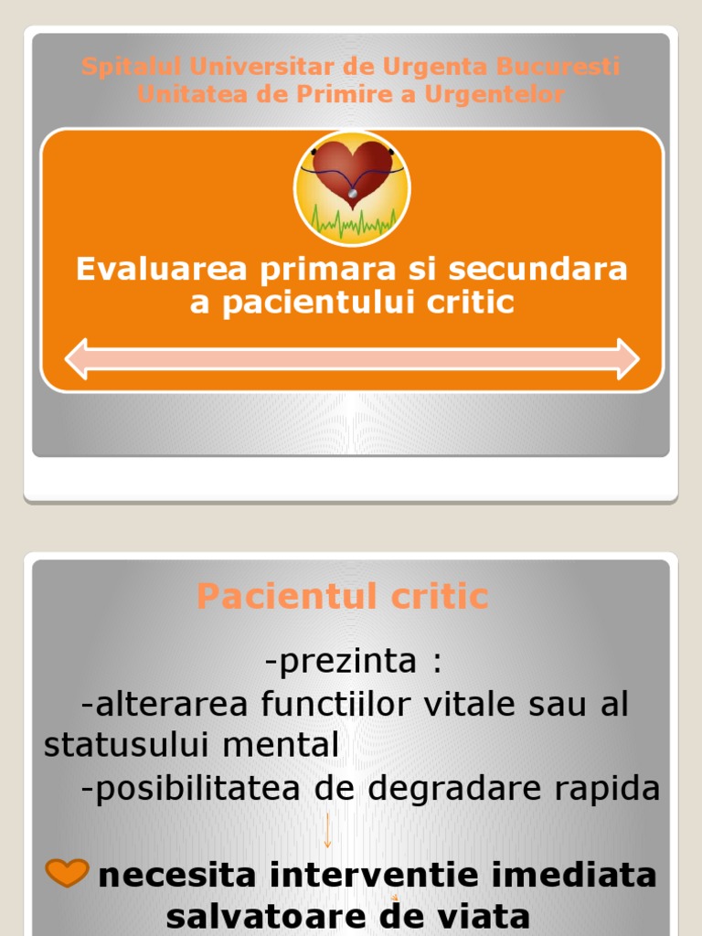 Evaluarea Primara Si Secundara Studenti PDF