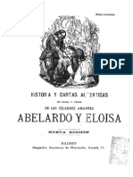 Cartas Abelardo y Eloisa