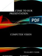 Computer Vision Presentation AI