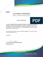 Certificación Laboral Adriana Sánchez
