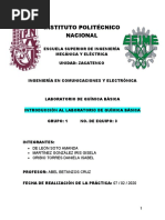 Práctica 1 - Representación e Introducción Al Laboratorio de Química Básica-1