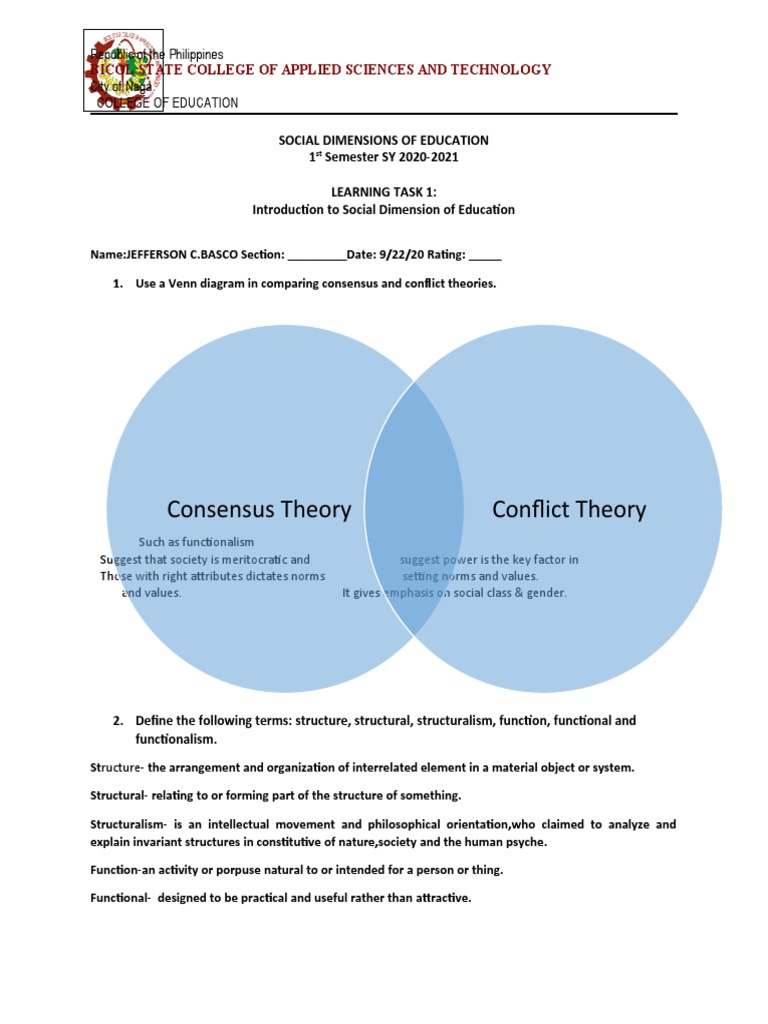 Social Dimensions of Education Overview | PDF | Science & Mathematics
