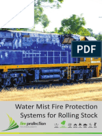 Water Mist Fire Protection Systems For Rolling Stock