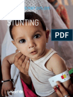 Stop Stunting: PROGRESS REPORT 2013-2015