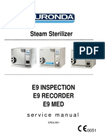 Euronda E9 Inspection, Recorder, Med Sterilizer - Service Manual (1)