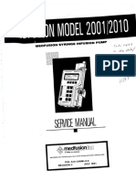 Medfusion 2001,2010 Infusion Pump - Service Manual (1)
