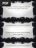 Manejo Clínico Suicidio
