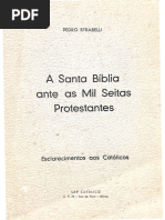 Pedro Strabelli - A Santa Bíblia Ante as Mil Seitas Protestantes