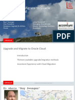OOW2017 Upgrade and Migrate To Oracle Database Cloud
