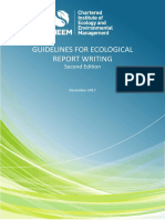 Ecological Report Writing Dec2017