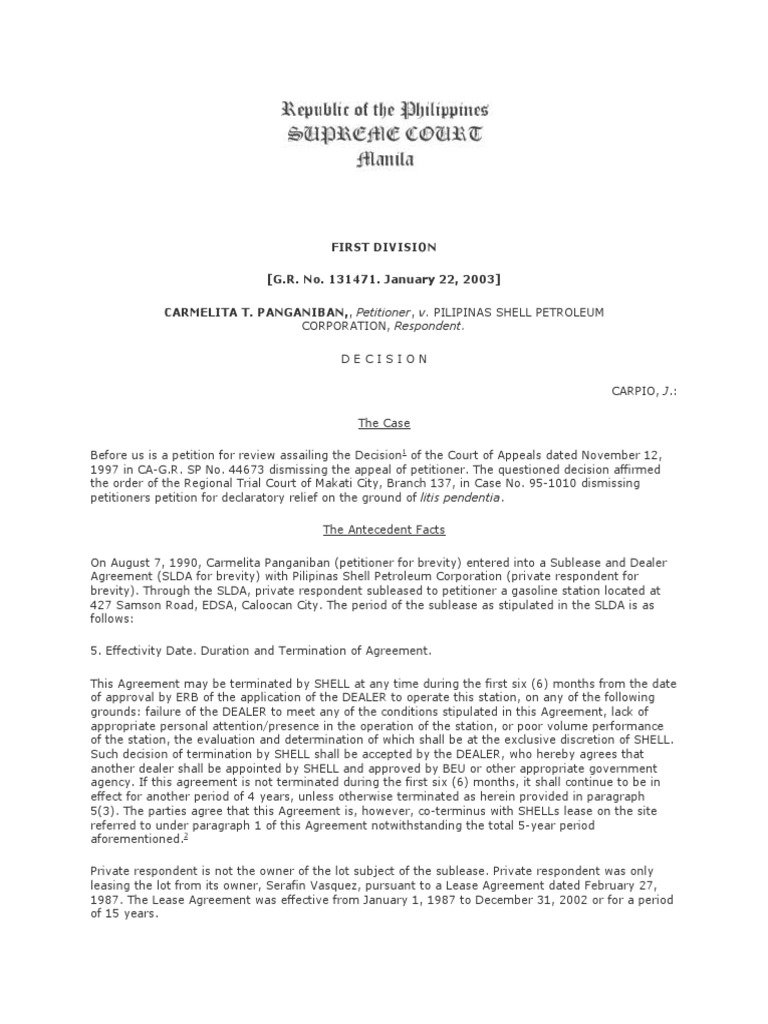 Court Dismisses Declaratory Relief Case | PDF | Lawsuit | Lease