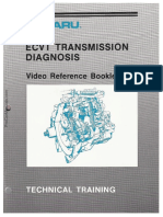 Subaru ECVT Transmission Diagnosis