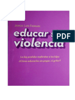 EDUCAR SIN VIOLENCIA PB - Jorge Luis Ferrari