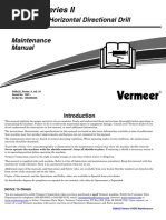 D20x22 Series II: Navigator® Horizontal Directional Drill Maintenance Manual