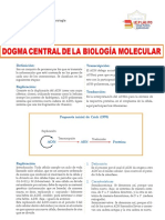 Lectura 5 Dogma Central de La Biologia Molecular