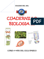 Biología - Cuadernillo 3 Año 2021