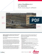 Point Cloud Plug-In Software: Leica Cloudworx 6.3 For Autocad