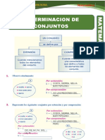 Clase Determinación de Conjuntos