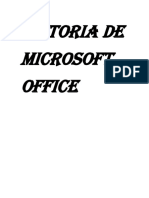 Historia de Microsoft Office