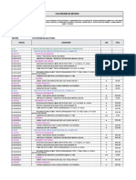 Metrados de LC, La y LD (Adicional)