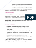 La Double Enonciation: Méprise Tragique), (Le Héros Tragique Ne Connait Pas La Menace Qui Pèse Sur Lui