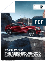 BMW X6 - Specification Sheet